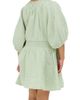 Raffya Kids Raffya Kids Soipoi Ruched V-Neck Dress - 4