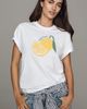 rag & bone 100% Cotton Lemon Graphic Tee - 1