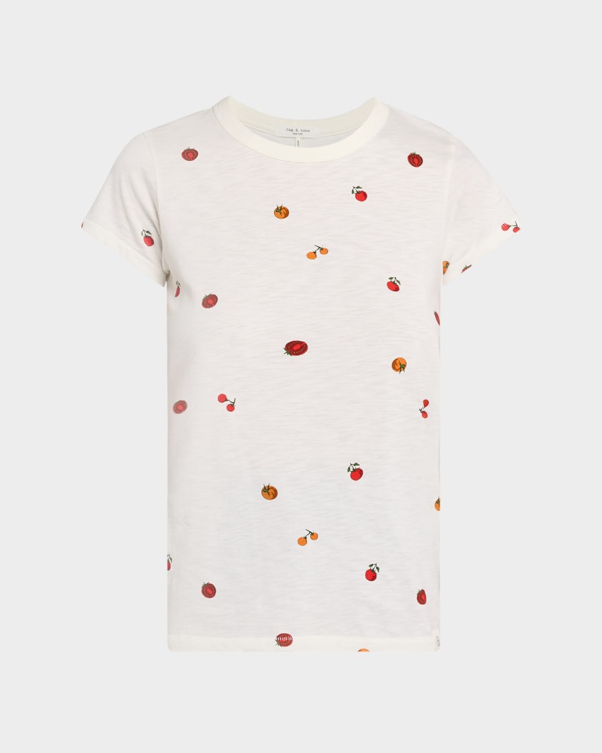 Rag & Bone All Over Tomato Baby Tee
