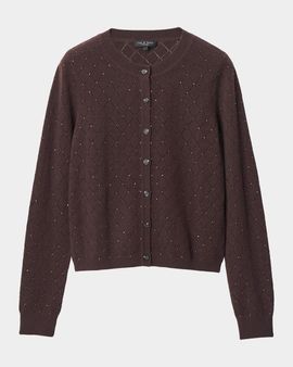 rag & bone Archie Jewel Cashmere-Blend Cardigan