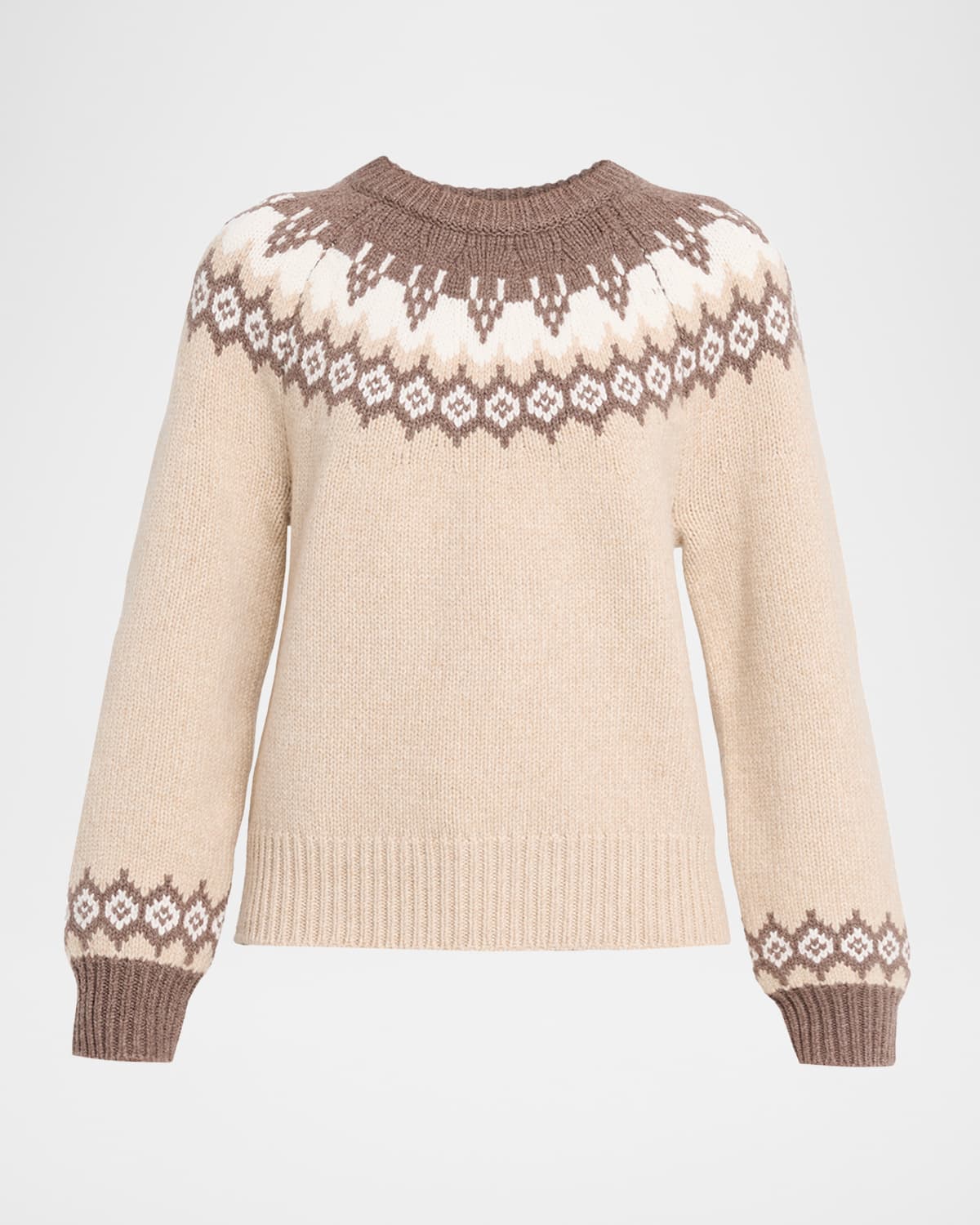 Rag & Bone Beth Fairisle Raglan Sweater