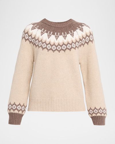 Rag & Bone Beth Fairisle Raglan Sweater
