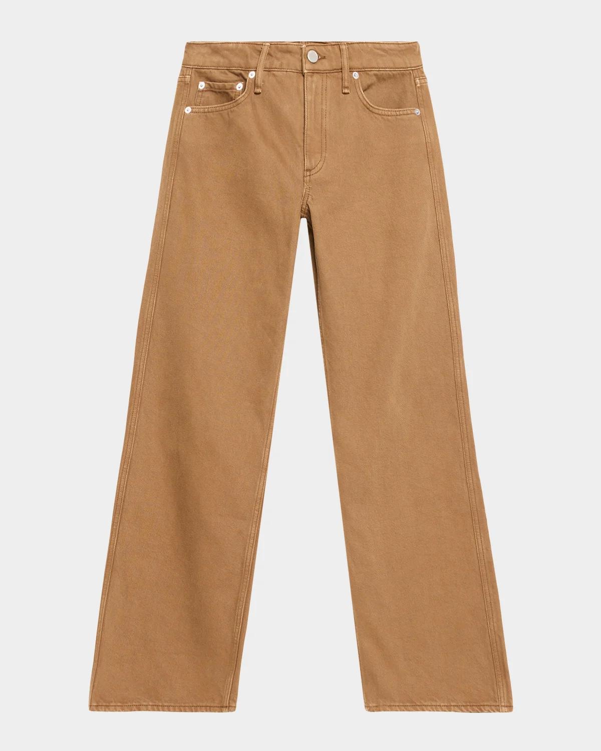 rag & bone Cam Low-Rise Wide-Leg Jeans