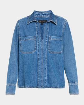 rag & bone Channing Denim Shirt