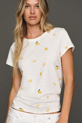 rag & bone Cotton Printed Tee