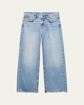 Rag & Bone Featherweight Cam Relaxed Straight Ankle Jeans