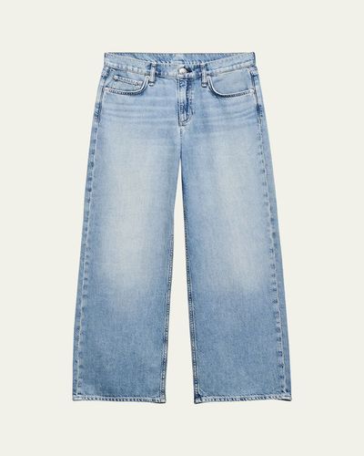 Rag & Bone Featherweight Cam Relaxed Straight Ankle Jeans
