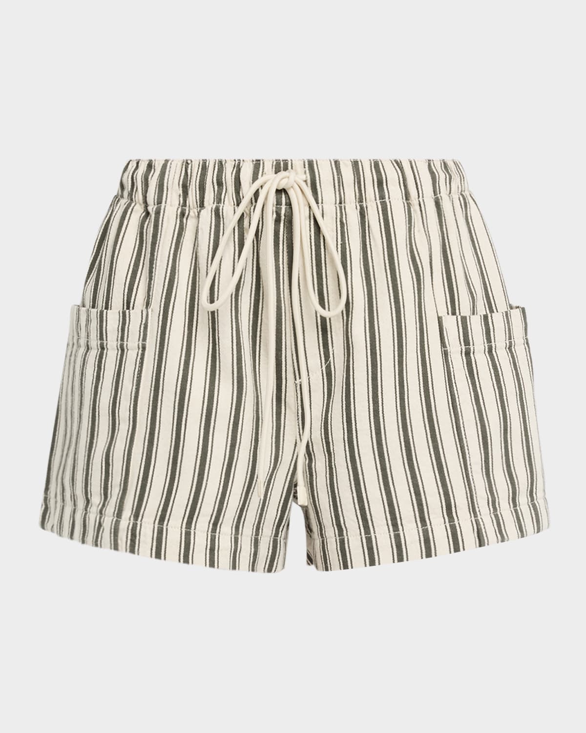 Rag & Bone Featherweight Emery Drawstring Denim Shorts