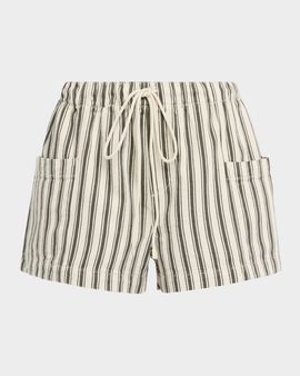 Rag & Bone Featherweight Emery Drawstring Denim Shorts