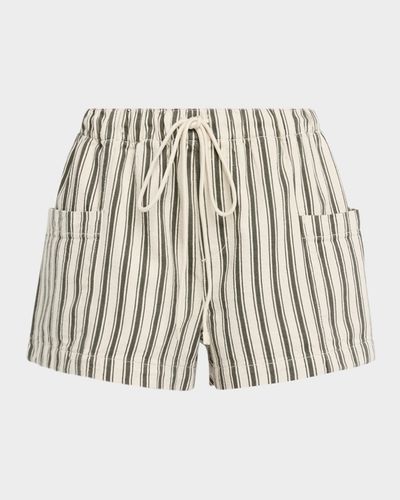 Rag & Bone Featherweight Emery Drawstring Denim Shorts