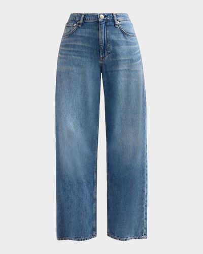 Rag & Bone Flexi Andi Cotton-Blend Wide-Leg Jeans