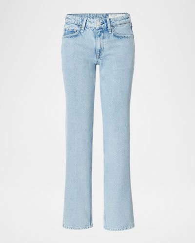 Rag & Bone Harlow Low-Rise Straight Jeans