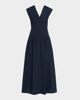 Rag & Bone Ines Sleeveless Poplin Maxi Dress