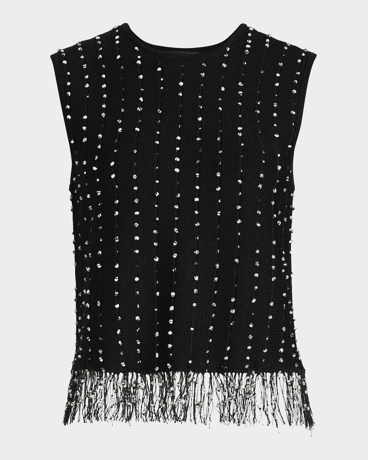 rag & bone James Crochet Fringed Tank