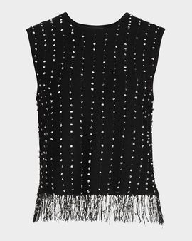 rag & bone James Crochet Fringed Tank