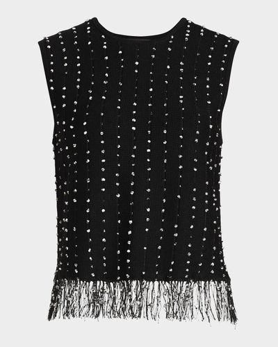 rag & bone James Crochet Fringed Tank
