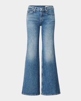 rag & bone Josie Denim Mid-Rise Flared Jeans
