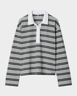Rag & Bone Kelly Stripe Polo Shirt