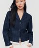 rag & bone Lawrence Wool Blend Cropped Blazer Jacket - 1