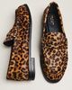 rag & bone Lexi Leather Leopard Loafers - 1