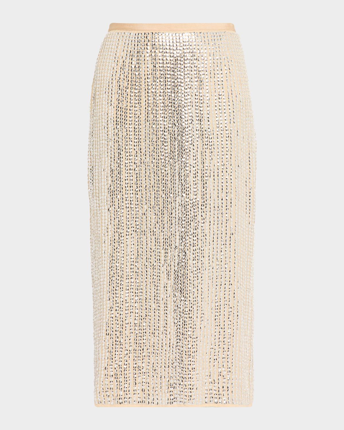 rag & bone Lili Beaded Midi Skirt