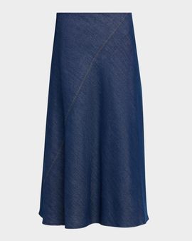 Rag & Bone Lisbon Ultra-Featherweight Denim Skirt