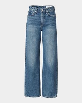 rag & bone Logan Denim High-Rise Wide-Leg Jeans