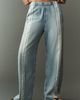 rag & bone Logan Featherweight Pull-On Wide-Leg Jeans - 2
