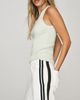 rag & bone Logan High-Rise Wide-Leg Track Jeans - 2