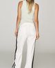 rag & bone Logan High-Rise Wide-Leg Track Jeans - 4
