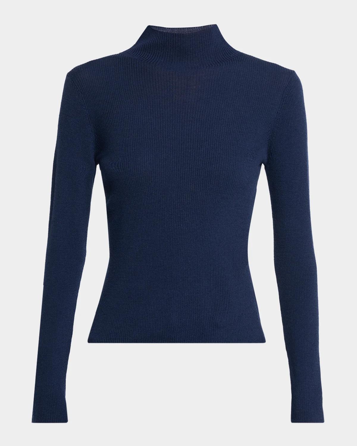 rag & bone Lucy Ribbed Mock-Neck Sweater