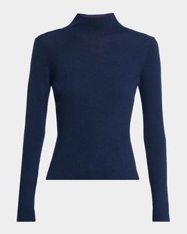 rag & bone Lucy Ribbed Mock-Neck Sweater