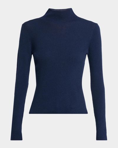 rag & bone Lucy Ribbed Mock-Neck Sweater