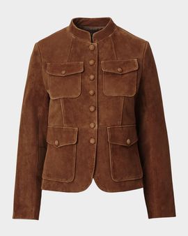 Rag & Bone Mercer Suede Blazer