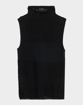 Rag & Bone Mira Knit Mock-Neck Top
