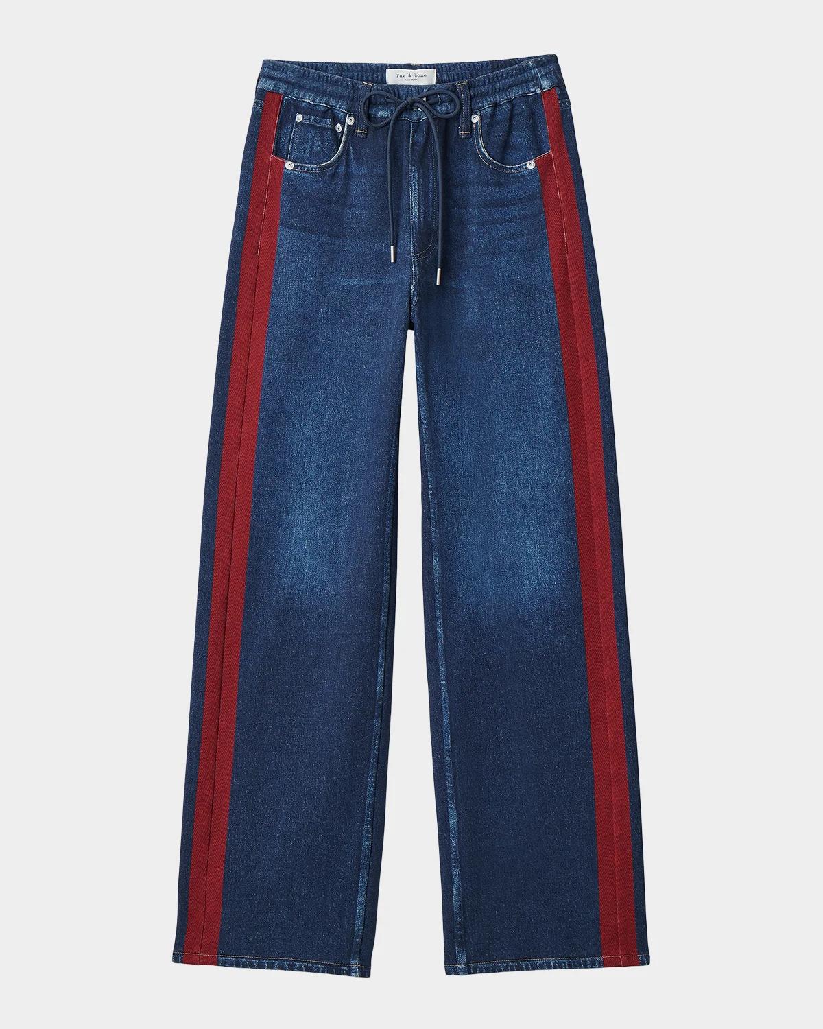 rag & bone Miramar Cotton Terry Drawcord Track Pants