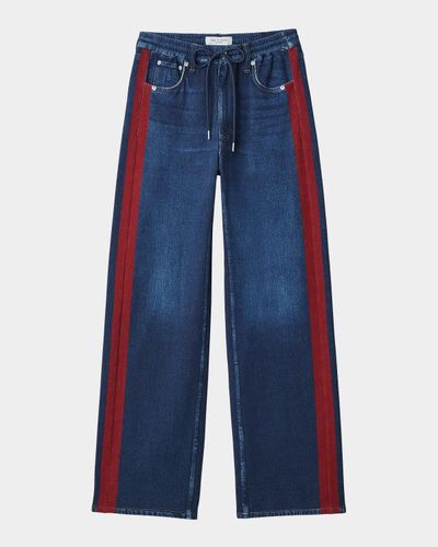 rag & bone Miramar Cotton Terry Drawcord Track Pants