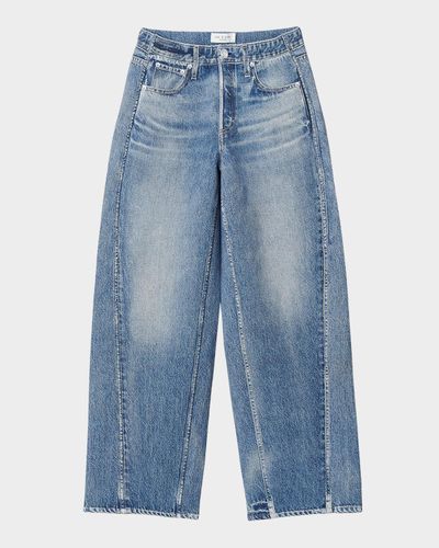 rag & bone Miramar Mallow High-Rise Wide-Leg Jeans