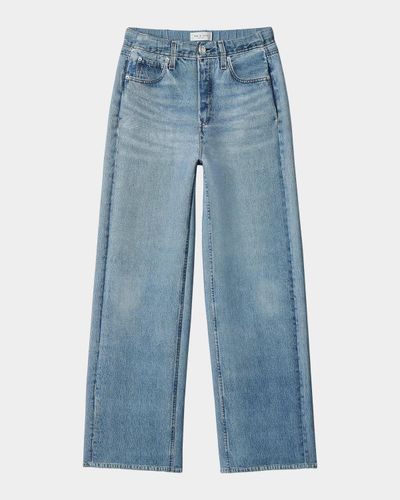 rag & bone Miramar Mallow Scuba Wide-Leg Elasticized Pants