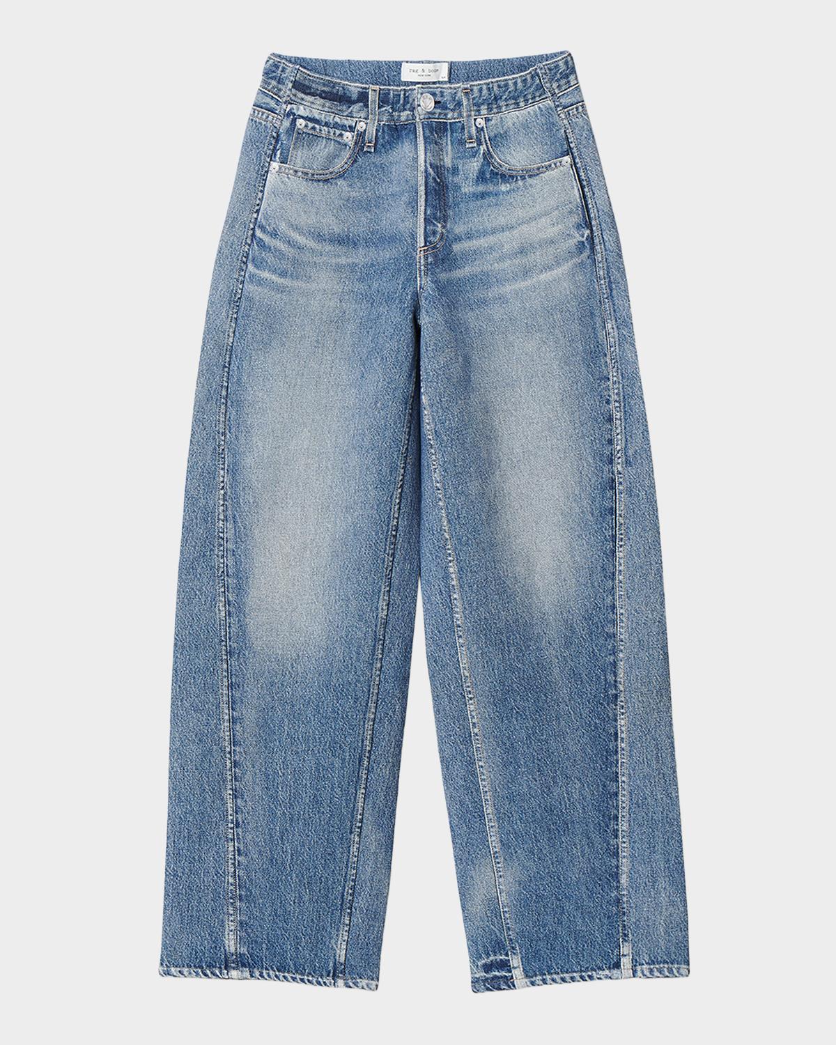 rag & bone Miramar Spacer High-Rise Wide-Leg Jeans