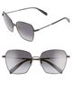 rag & bone rag & bone 58mm Irregular Sunglasses - 1