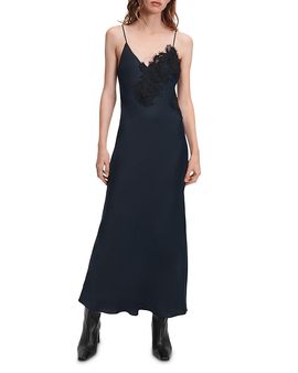 Rag & Bone rag & bone Ariana Lace Trim Slip Dress