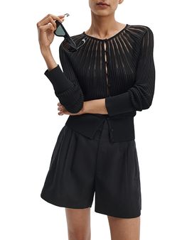 Rag & Bone rag & bone Aubrey Fine Open Knit Cardigan