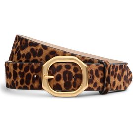 rag & bone rag & bone Audrey Leopard Calf Hair Belt 