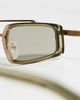 rag & bone rag & bone Aviator Metal Sunglasses Bronze Metal/Olive Night One - 5