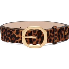 rag & bone rag & bone Beige Audrey Calf Hair Belt