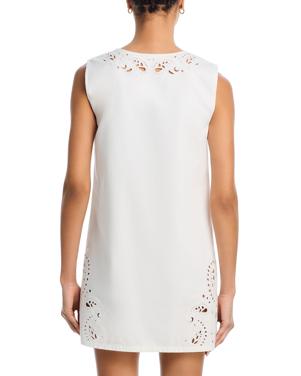 black lace mesh stripe insert midi dress Darya Mesh Midi Dress — Ribbed Slip & Sheer Mesh