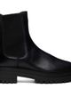 rag & bone rag & bone Black Bedford Leather Chelsea Boots - 1
