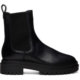 rag & bone rag & bone Black Bedford Leather Chelsea Boots