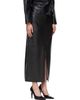 rag & bone rag & bone Black Bessie Leather Midi Skirt - 2